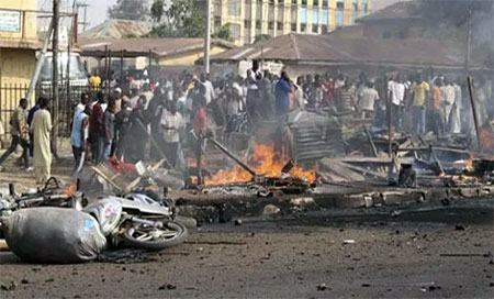 atentado en un mercado en el estado de Borno Una explosión sacude el Norte de Nigeria